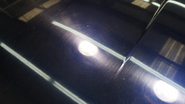 Hood Paint Correction Before