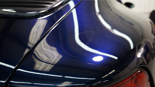 Blue Paint Correction After