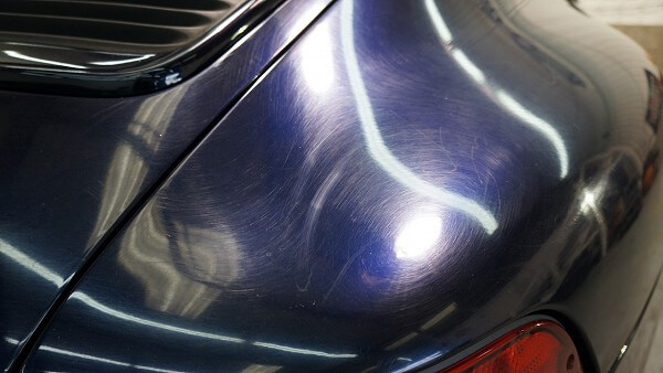 Blue Paint Correction Before
