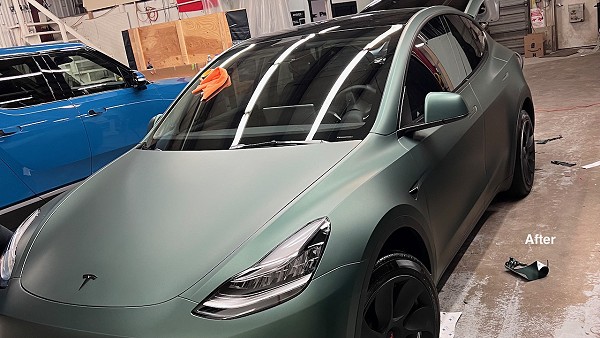 Vinyl Wrap After